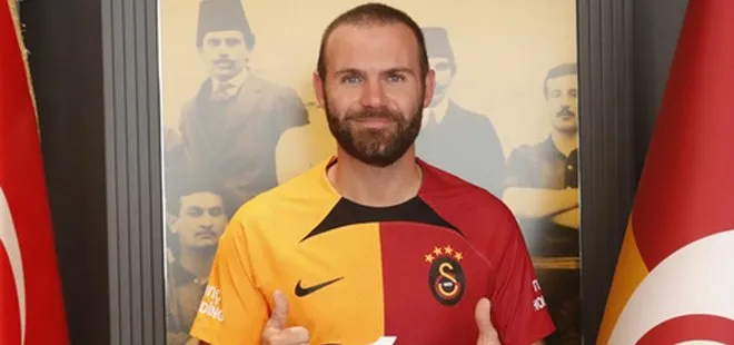 Galatasaray’ın yeni yıldızı Juan Mata’nın forma numarası belli oldu! Duygulandıran anı...