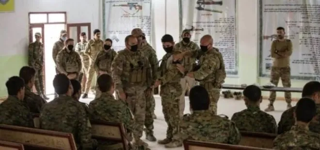 ABD askerlerinden PKK’lı teröristlere eğitim!