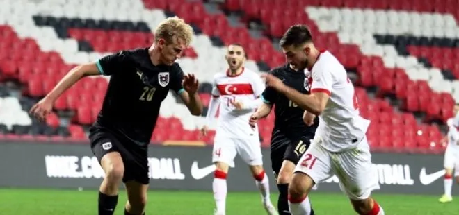 U21 Avrupa Şampiyonası karşılaşması | Türkiye 3-2 Avusturya maç sonucu