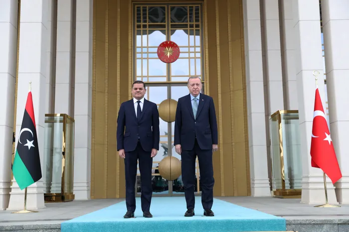 Son dakika: Libya Başbakanı Abdulhamid Dibeybe Ankara’da! Başkan Erdoğan resmi törenle karşıladı