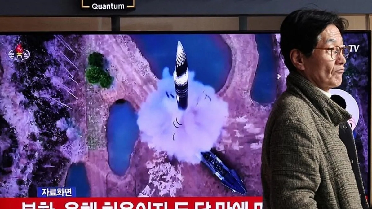 Kuzey Kore'den Trump'a gözdağı! Füze ateşlendi