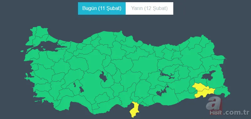 Önce sağanak ardından bahar havası: İstanbul için 2 günlük alarm verildi! 3 il sarı kodda 14