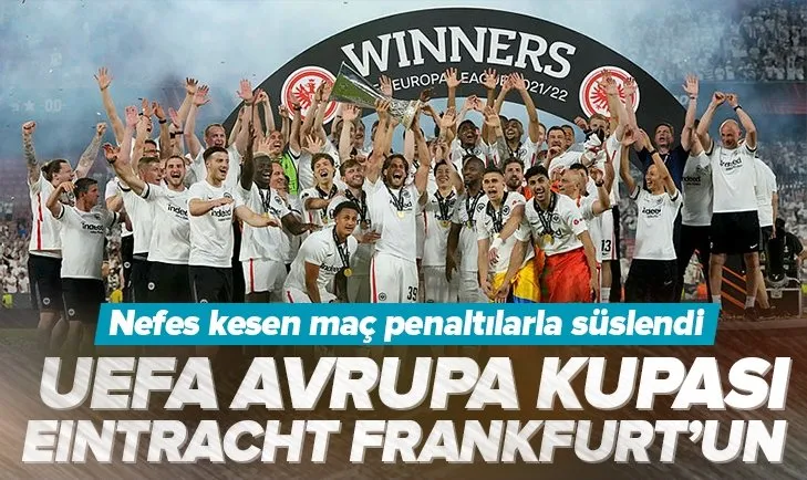 UEFA Avrupa Kupası Eintracht Frankfurt’un