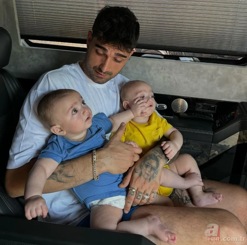 İbrahim Tatlıses ikiz torunlarıyla bir arada! 'İkisi de dedesinin kopyası' 2