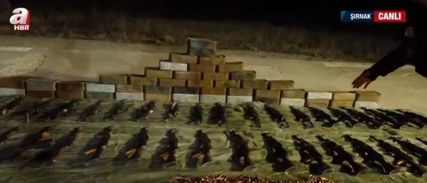 A Haber yılbaşında Cudi - Gabar - Bestler Dereler üçgeninde Mehmetçik ile birlikte! İşte operasyonda ele geçen silahlar - 6