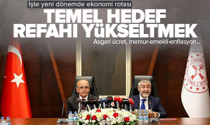 Ekonomide yol haritası çizildi