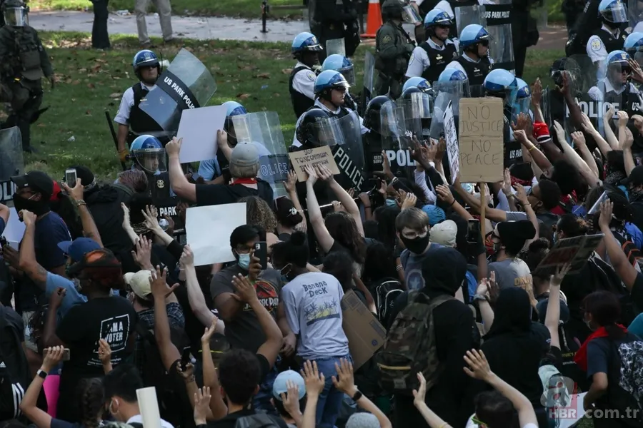 George Floyd'un ölümü Beyaz Saray’ı savaş alanına çevirdi: Yak, yık, öldür, yok et! ABD rüyası tersine döndü 13
