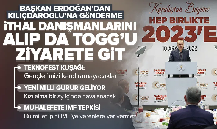 Başkan Erdoğan’dan Kılıçdaroğlu’na tepki