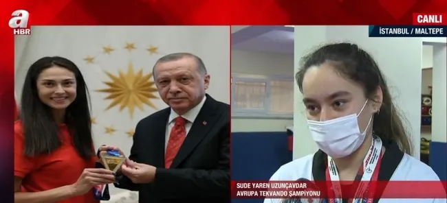 Avrupa şampiyonu Sude Yaren Uzunçavdar A Haber’e konuştu! Desteği Başkan Erdoğan'a teşekkür etti - 3