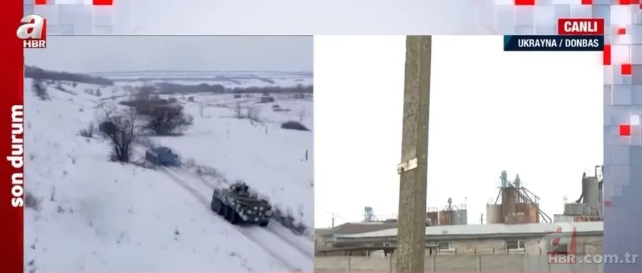 Dünyanın gözü Rusya - Ukrayna krizinde! Rus tankları Donbas'ta | A Haber sıcak bölgede 8
