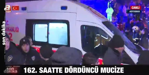 Umutlar tükenmiyor: 162’nci saatte dört mucize