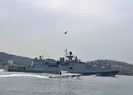 İstanbul Boğazından savaş gemisi geçti