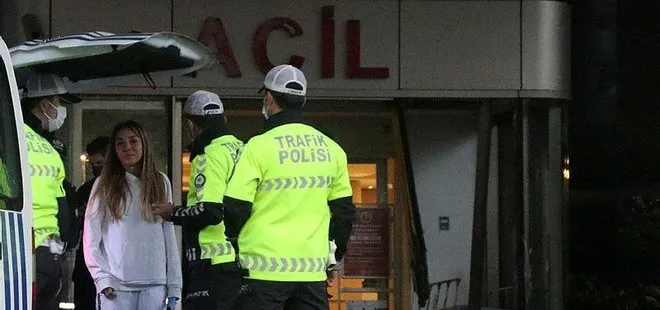 İstanbul’da kadın sürücü fren yerine gaza basınca hastanenin acil kapısına çarptı.