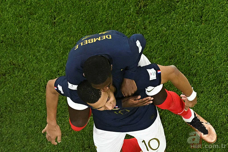 Mbappe çok rahat çok profesyonel! Turu adeta tek başına Fransa'ya getirdi! Polonya evine geri döndü 10