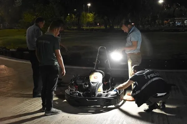 Saçları Go-Kart lastiğine dolanan kadın ağır yaralandı - 1