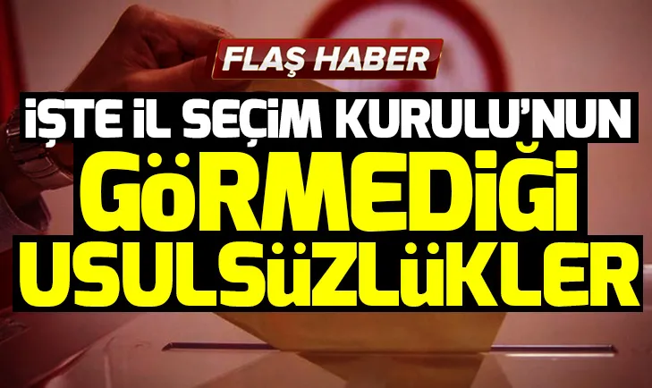 AK Partinin İstanbuldaki usulsüzlükler için hazırladığı 44 sayfalık dilekçe