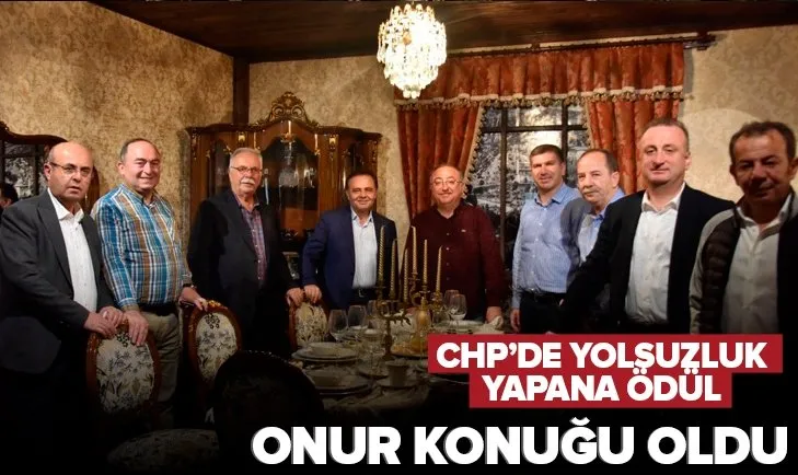 CHP’de yolsuzluk yapan Vefa Salman’a ödül! Onur konuğu oldu