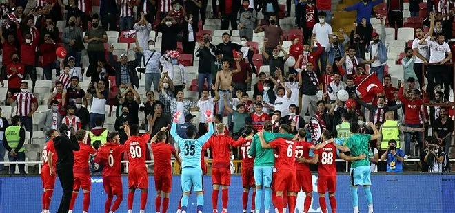 Sivasspor - Petrocup’ı 1-0 mağlup ederek turladı