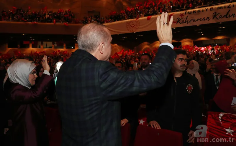 Başkan Erdoğan'ı duygulandıran görüntüler! Gözyaşlarını tutamadı 8