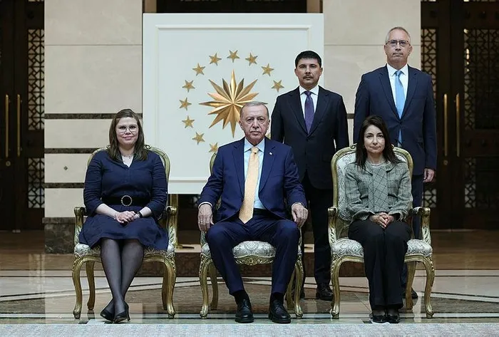 Başkan Erdoğan’dan Külliye’de peş peşe kabuller