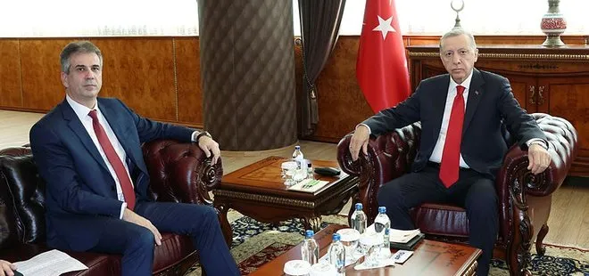 Başkan Erdoğan İsrail Dışişleri Bakanı Cohen’i kabul etti