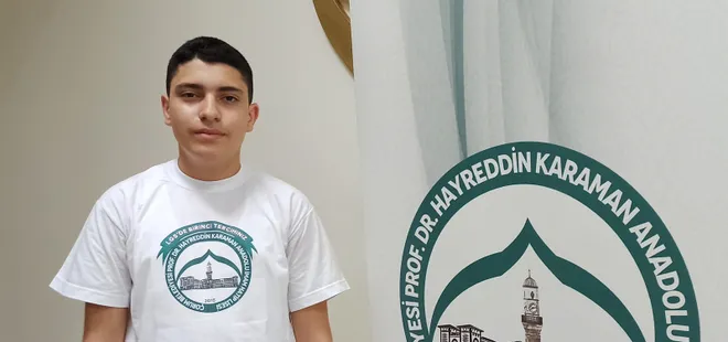 LGS Türkiye birincisi Yasin Yazıcı sırrını açıkladı: Her gün hafızlığımı tekrar ettim
