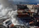 Tarihi çarşıda büyük yangın! A Haber olay yerinde