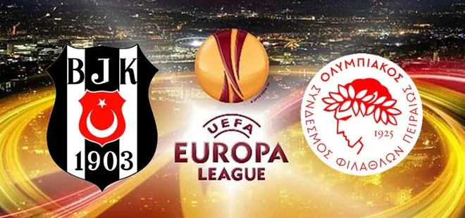 Beşiktaş Olympiakos maçı ne zaman, saat kaçta, hangi kanalda canlı yayınlanacak?