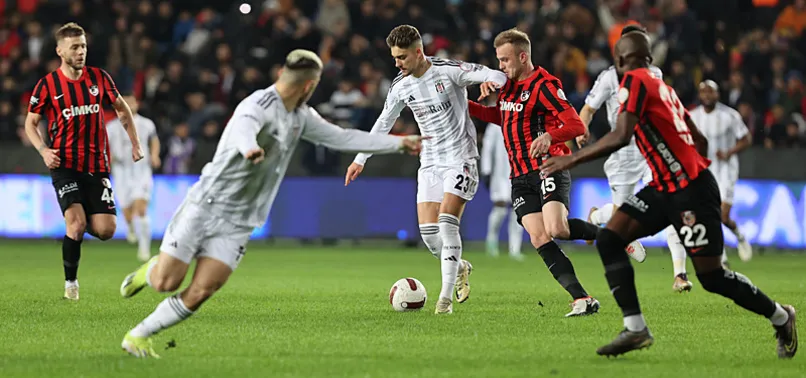 Beşiktaş'a Gaziantep'te soğuk duş! Kara Kartal mağlup oldu...