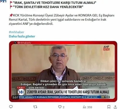 Terörün belini kıracak ziyaret | Başkan Erdoğan'ın Irak temasları PKK'yı çileden çıkardı! Hainler kork uve panik içinde