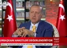 Cumhurbaşkanı Erdoğandan flaş anket yorumu