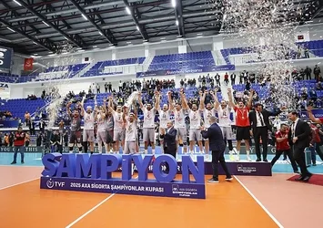 2025 AXA Sigorta Şampiyonlar Kupası'nı Ziraat Bankkart kazandı