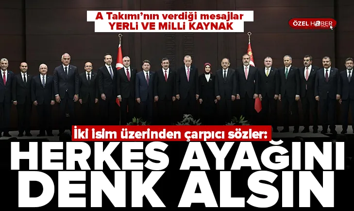 Kabine’de hangi isim hangi mesajları veriyor?