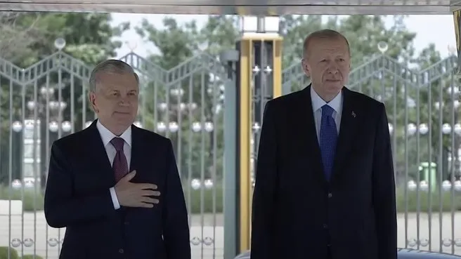 Özbekistan lideri Mirziyoyev Türkiye’de