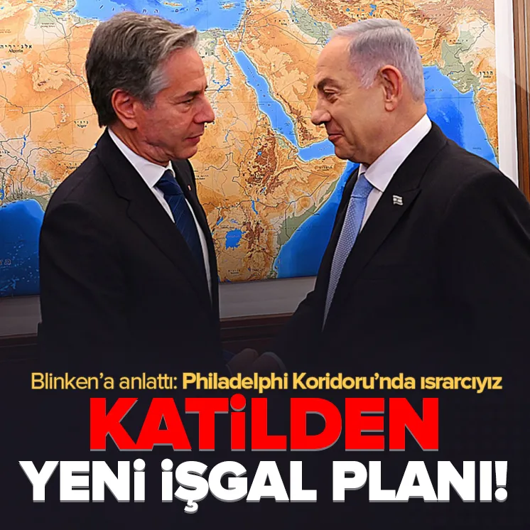 Katil Netanyahu yeni soykırım planını anlattı