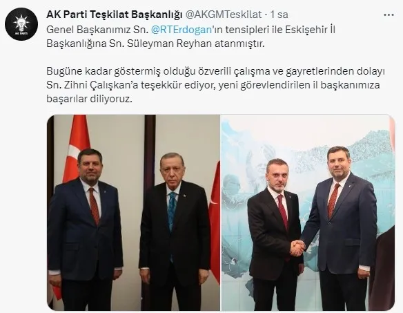 2023 Cumhurbaşkanlığı seçimi öncesi AK Parti’de 6 kritik atama