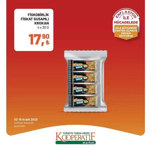 Tarım Kredi Market 11 Aralık indirim kataloğu çıktı! Dev rulo havlu, yumuşatıcı, çay, bütün piliç, tereyağı, tost peyniri, süt, beyaz peynir, pirinç ucuza satışta…