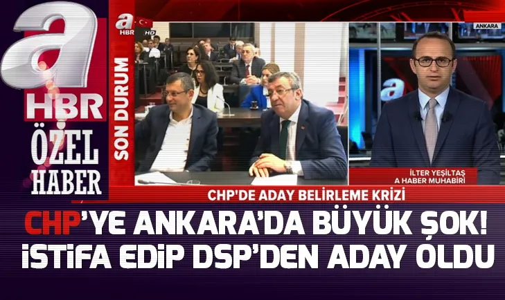 Son dakika... CHPye Ankarada büyük şok! O isim de istifa etti