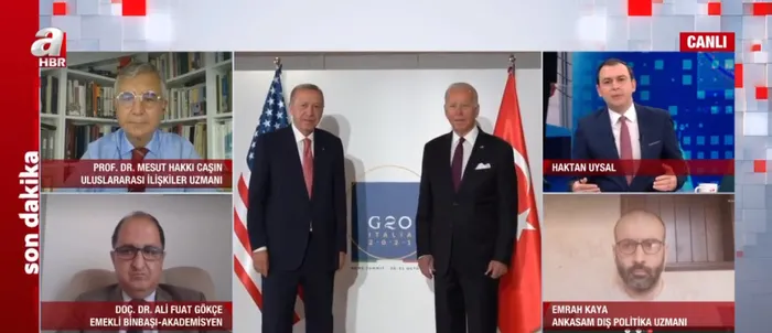 Son dakika: G20'de Başkan Erdoğan - Biden zirvesi! 1 saat 5 dakikalık kritik zirvenin şifreleri ne? A Haber'de çarpıcı değerlendirmeler - 7