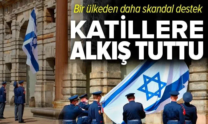 Son dakika: Avusturya'nın ardından Çekya da katillere destek verdi! Avrupa Birliği bayrağını indirtip İsrail bayrağı çektiler
