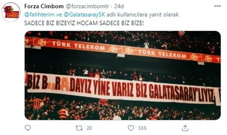 Son dakika: Fatih Terim’den Nerede kalmıştık paylaşımının yıl dönümünde yeni paylaşım