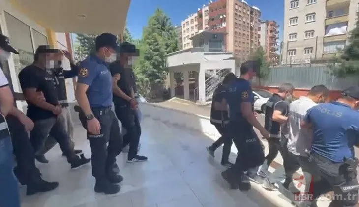 Diyarbakır’da organize suç çetesine hava destekli operasyon: 25 gözaltı! Cezaevinden örgütü yönetmişler