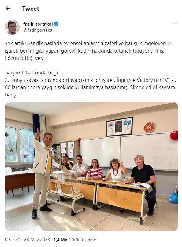 Fatih Portakal ve Yeşil Sol Parti sandık kurulu üyesi hakkında suç duyurusu - 2