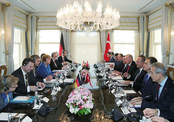 Başkan Erdoğan ile Merkel görüşmesi sona erdi - 2