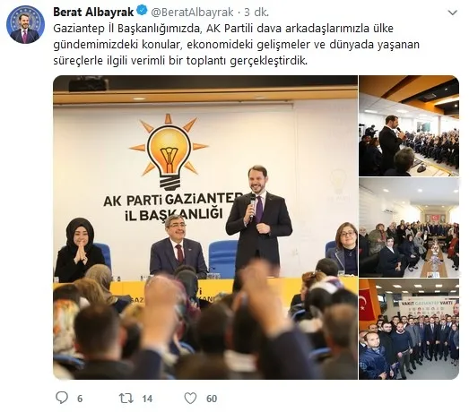 Son dakika: Hazine ve Maliye Bakanı Berat Albayrak'tan Gaziantep'te önemli temaslar - 4