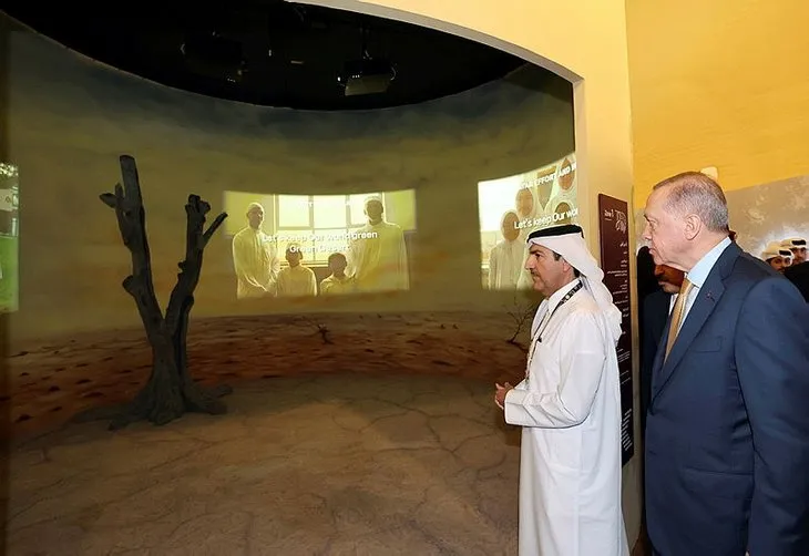 Başkan Recep Tayyip Erdoğan’dan ’’EXPO 2023’’ fuar alanına ziyaret!