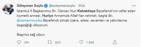 ak-partinin-aci-gunu-osman-nuri-kabaktepenin-annesi-huriye-kabaktepe-vefat-etti-1661636586086.jpg AK Parti'nin acı günü: Osman Nuri Kabaktepe'nin annesi Huriye Kabaktepe vefat etti - 1