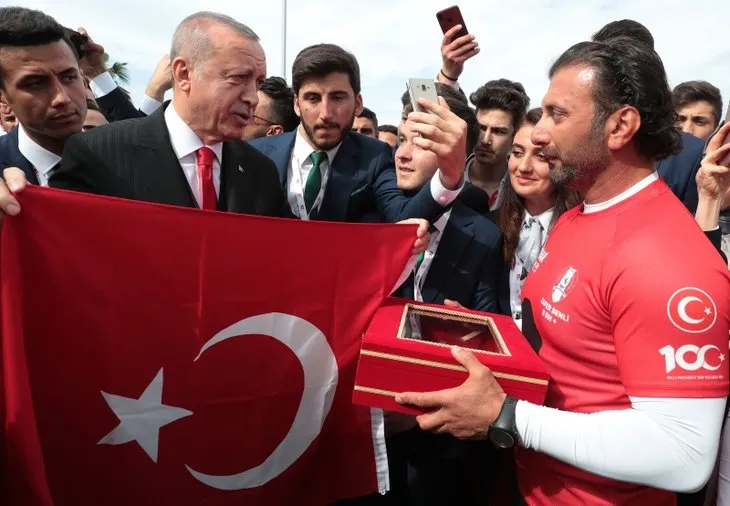 Başkan Erdoğan Samsun’da halka seslendi