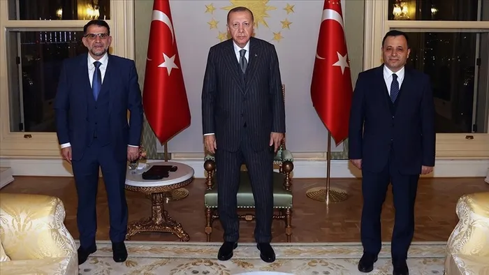 Başkan Erdoğan, Kuzey Makedonya Anayasa Mahkemesi Başkanı Salih Murat’ı kabul etti