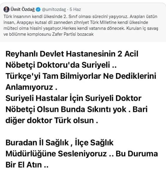 son-dakika-saglik-bakani-fahrettin-kocadan-zafer-partisi-genel-baskani-umit-ozdaga-flas-yanit-1654619041051.jpg Son dakika: Sağlık Bakanı Fahrettin Koca'dan Zafer Partisi Genel Başkanı Ümit Özdağ'a flaş yanıt - 2